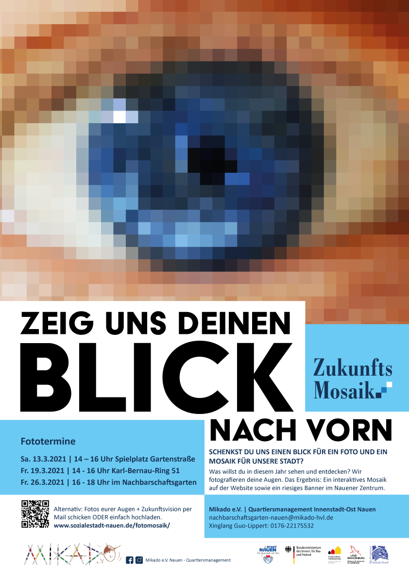 Zeig uns deinen Blick nach vorn – Zukunfts-Mosaik