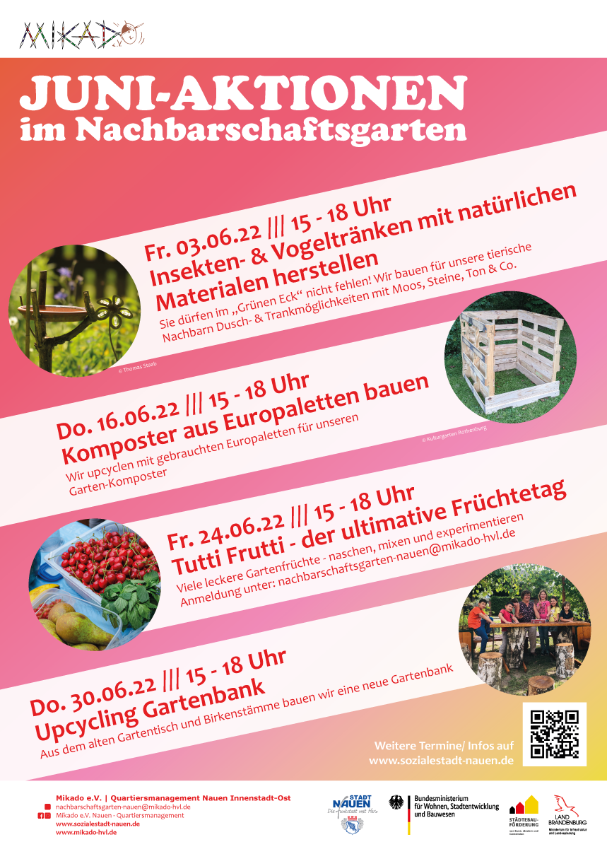 Juni-Aktionen im “Grünen Eck”