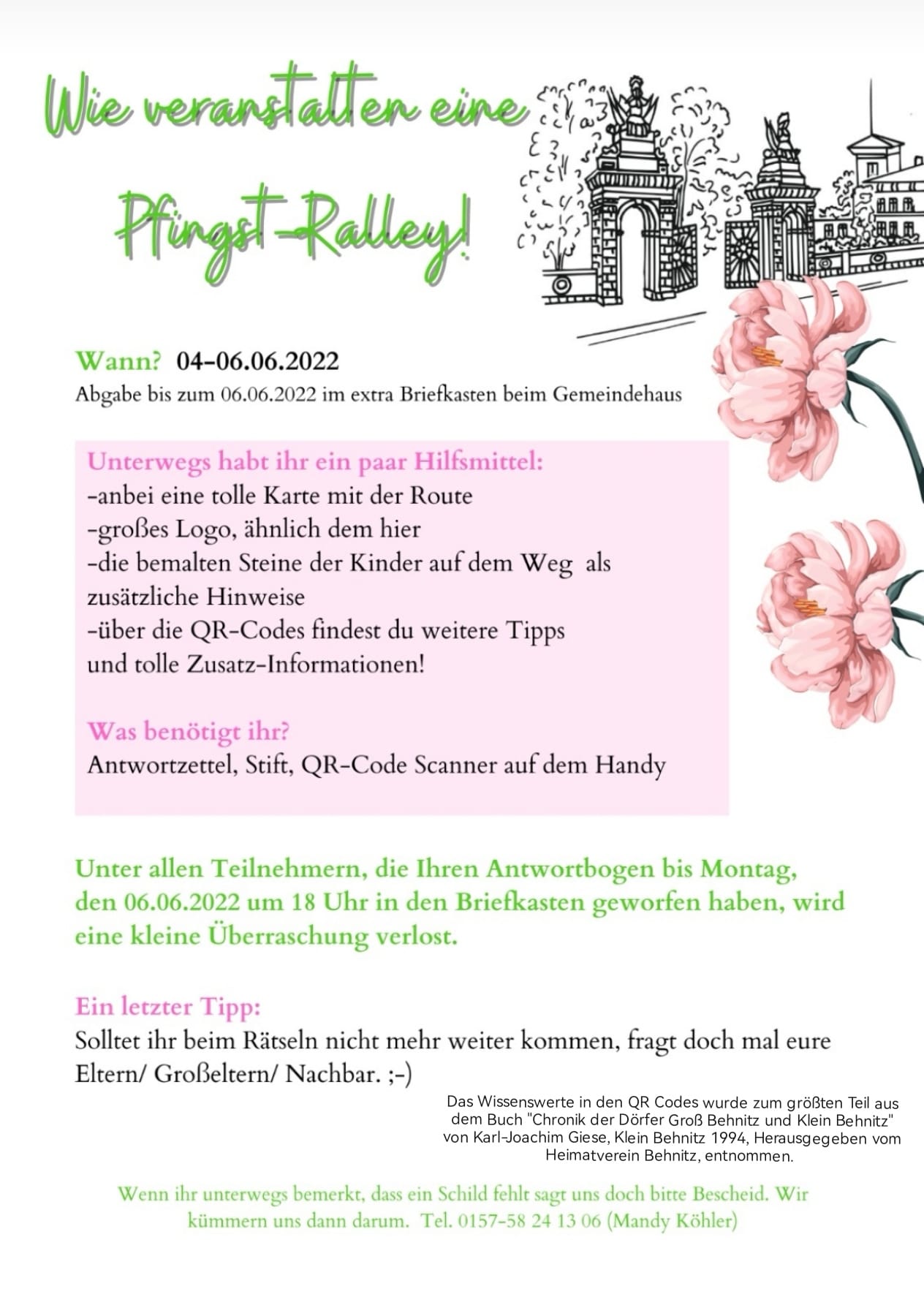 Pfingst-Ralley von 4. bis 6. Juni im Groß Behnitz