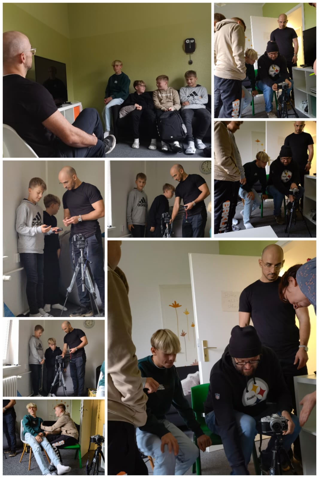 Besuch im Jugendclub Saftladen Falkensee mit Medien Workshop