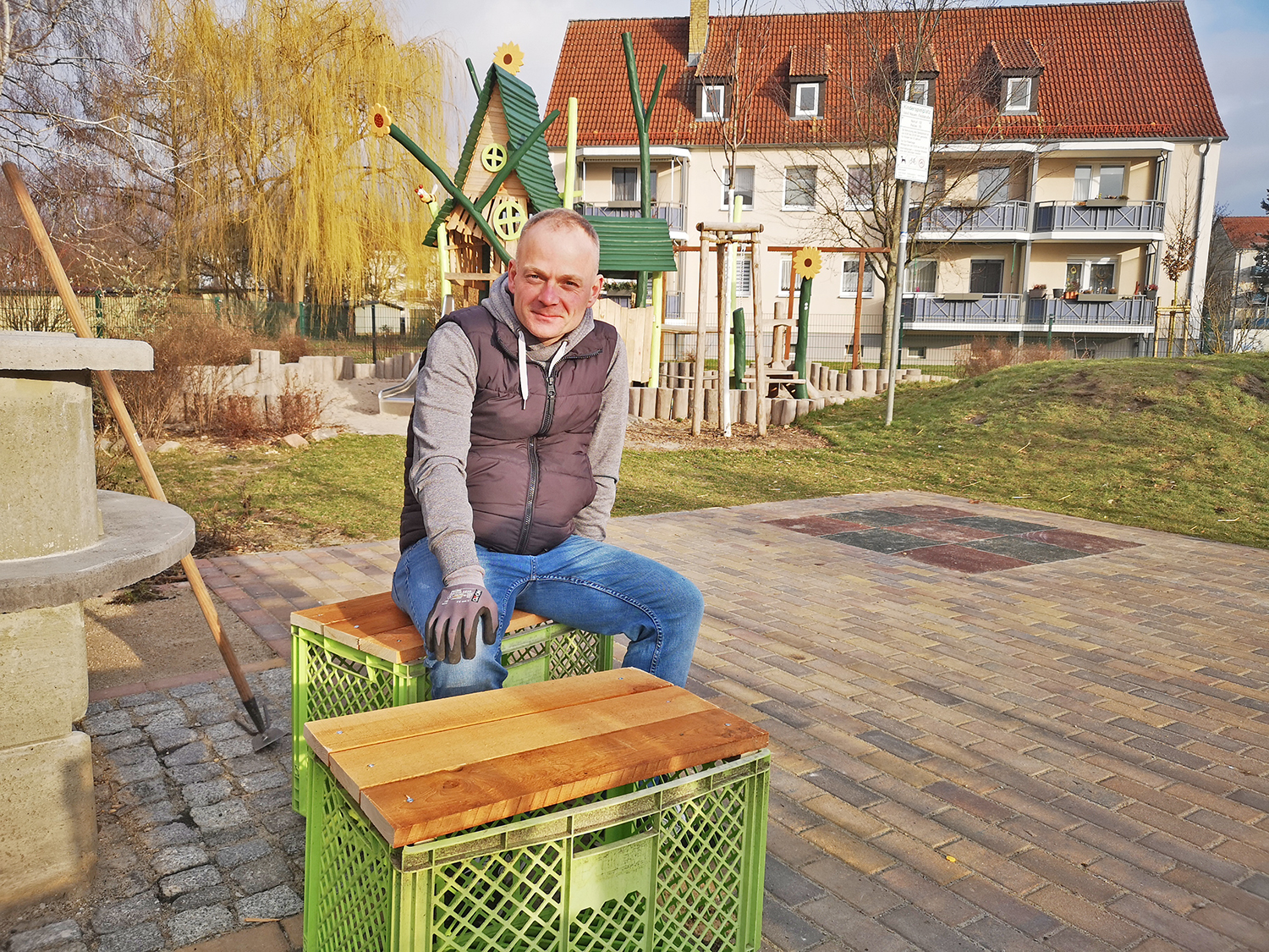 Arbeitsansatz startet im “Grünen Eck”