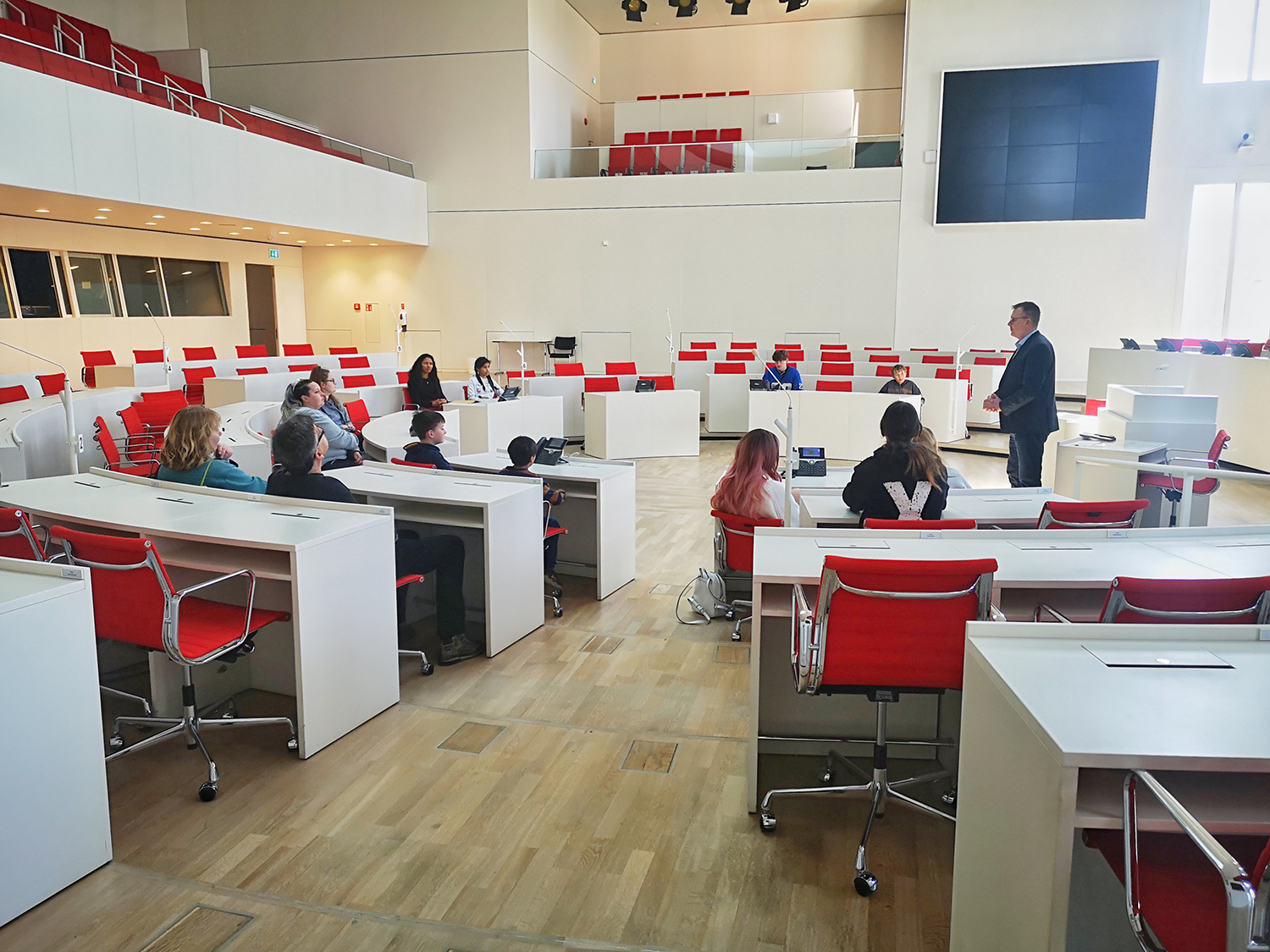 Ausflug zum Brandenburger Landtag am 06.04.2023