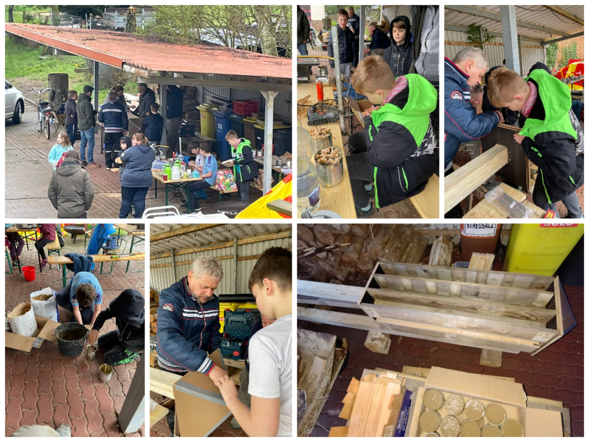 PROJEKTSTART BIENENHOTELBAU