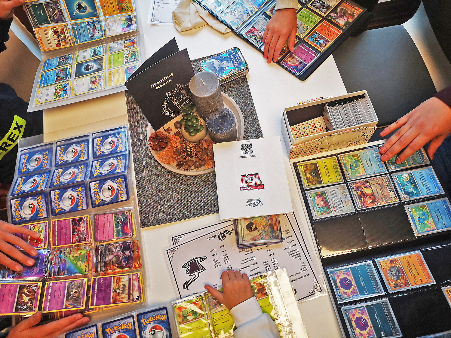 Pokémon-Karten-Tauschbörse im Stadtbad Nauen am 26.10.23