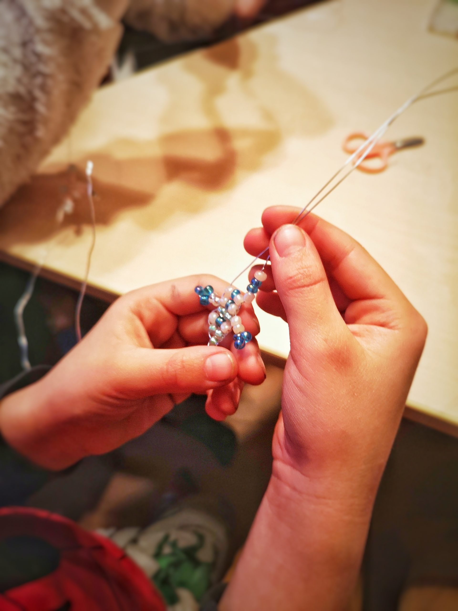 Perlentiere Workshop am 02.02.24