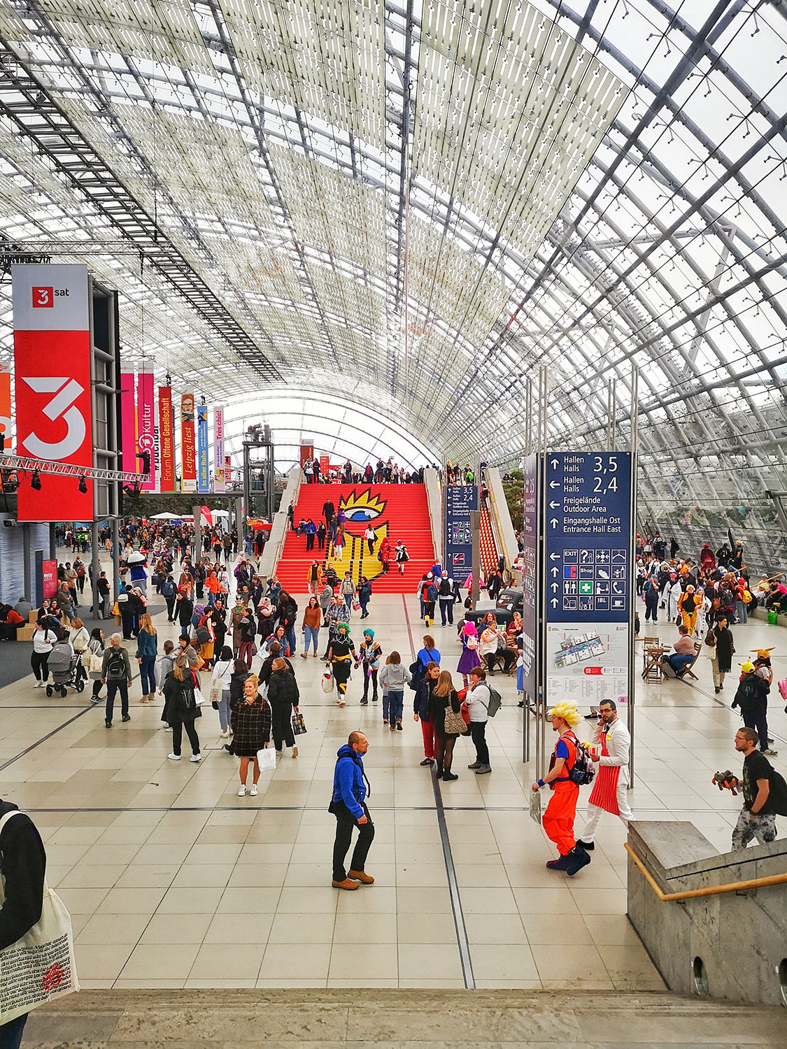 Ausflug zur Leipziger Buchmesse und Manga-Comic-Con 2024