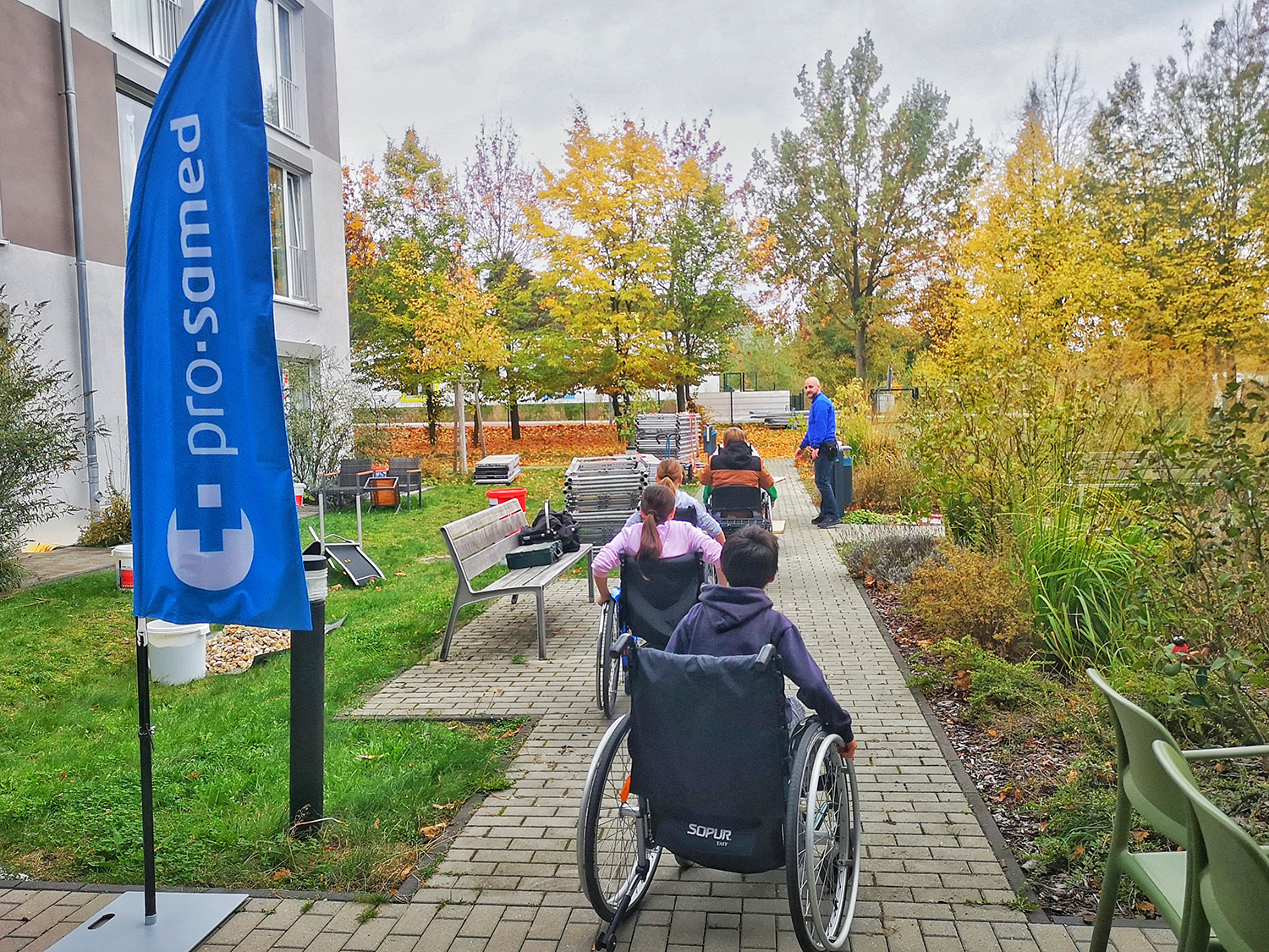 Ausflug „Rolli-Parcours“ im Immanuel Seniorenzentrum Elstal am 22.10.24