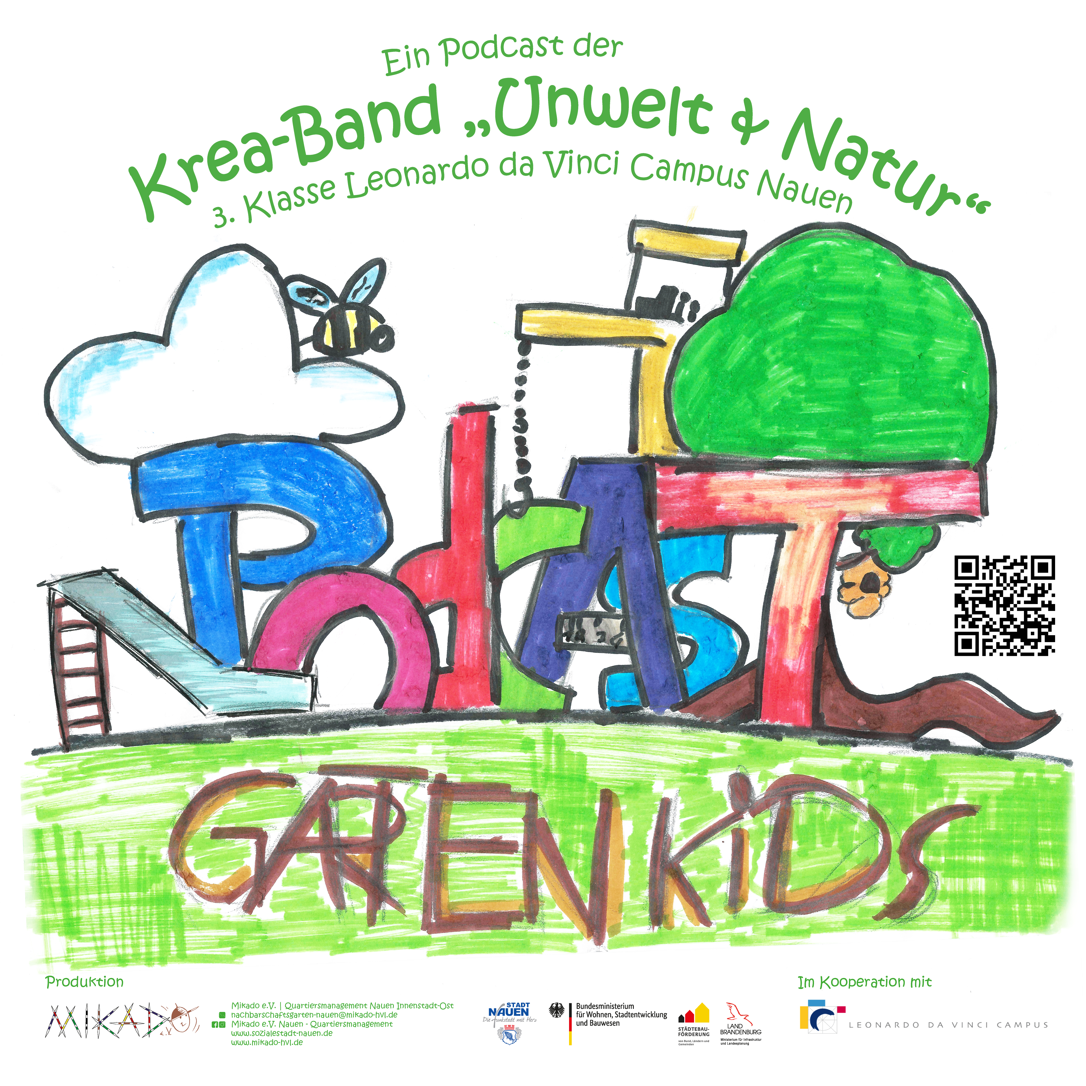 Das Projekt „Gartenkids-Podcast“ aus Nauen gewinnt den Anerkennungspreis „Medienkompetenz stärkt Brandenburg“ 2024