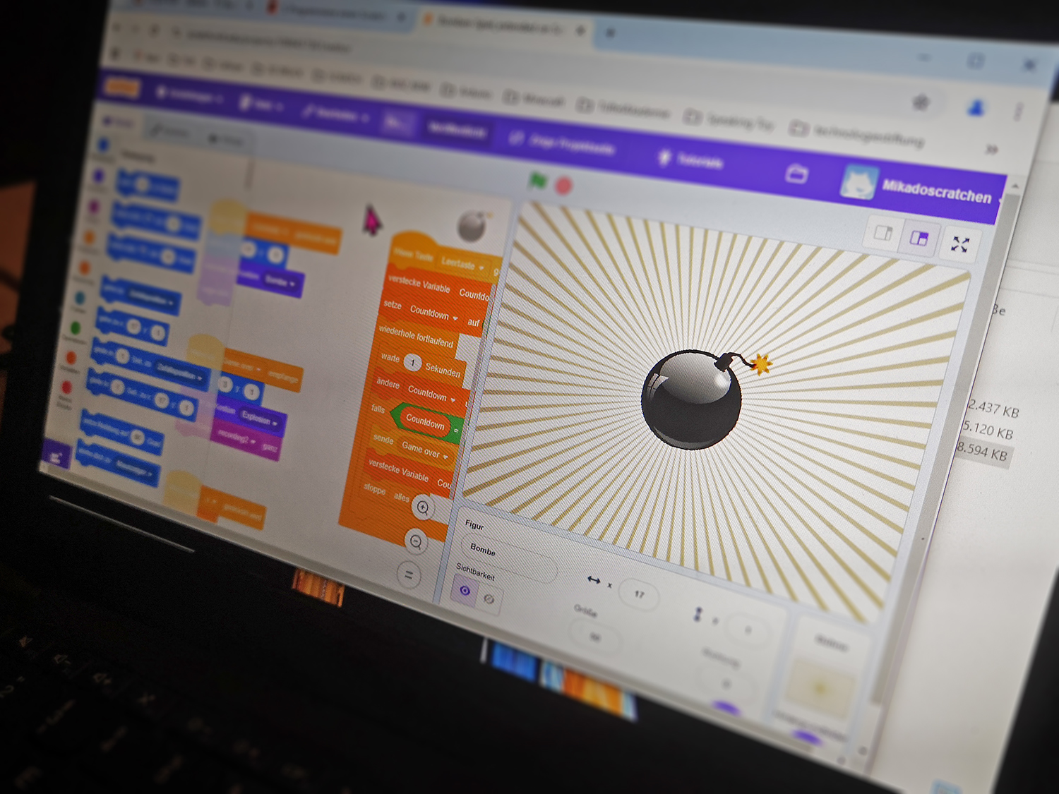 Game Design mit “Scratch”