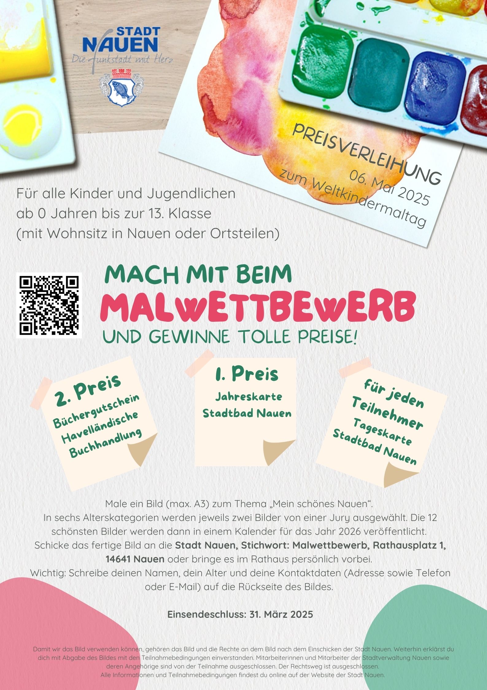 Aufruf zum Malwettbewerb