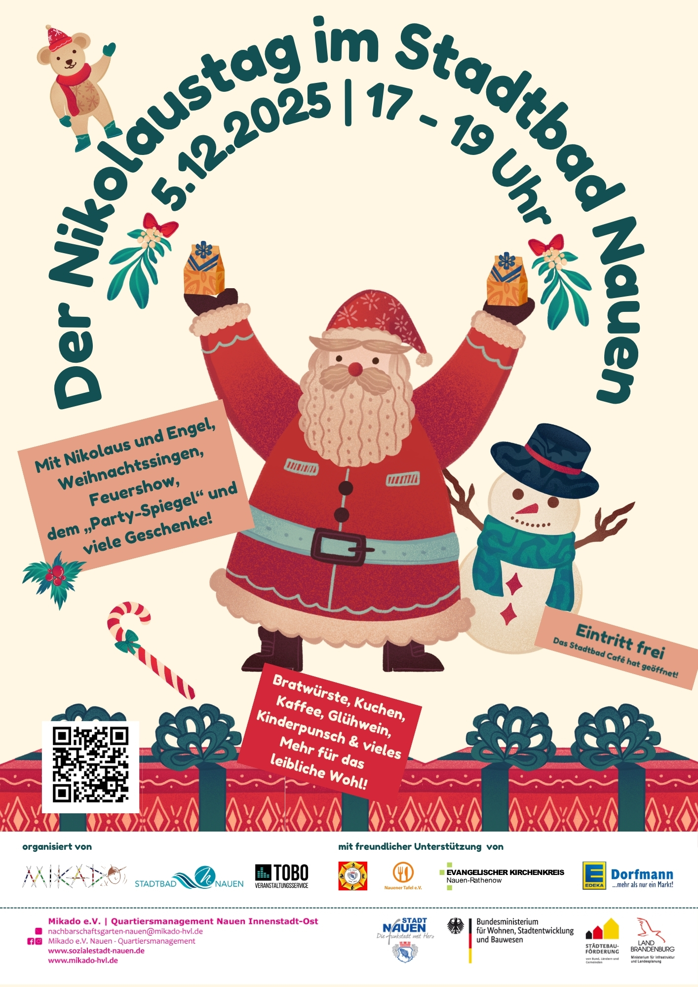 2. Auflage des Nikolaustags im Stadtbad Nauen