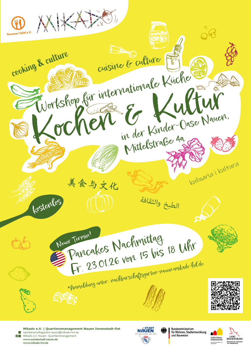 Kochen und Kultur in der Kinder-Oase 2026