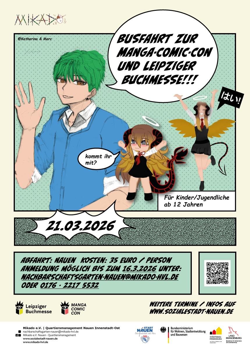 Busfahrt zur Manga-Comic-Con 2026 in Leipzig